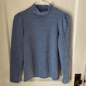 Madewell texted mock turtle neck
